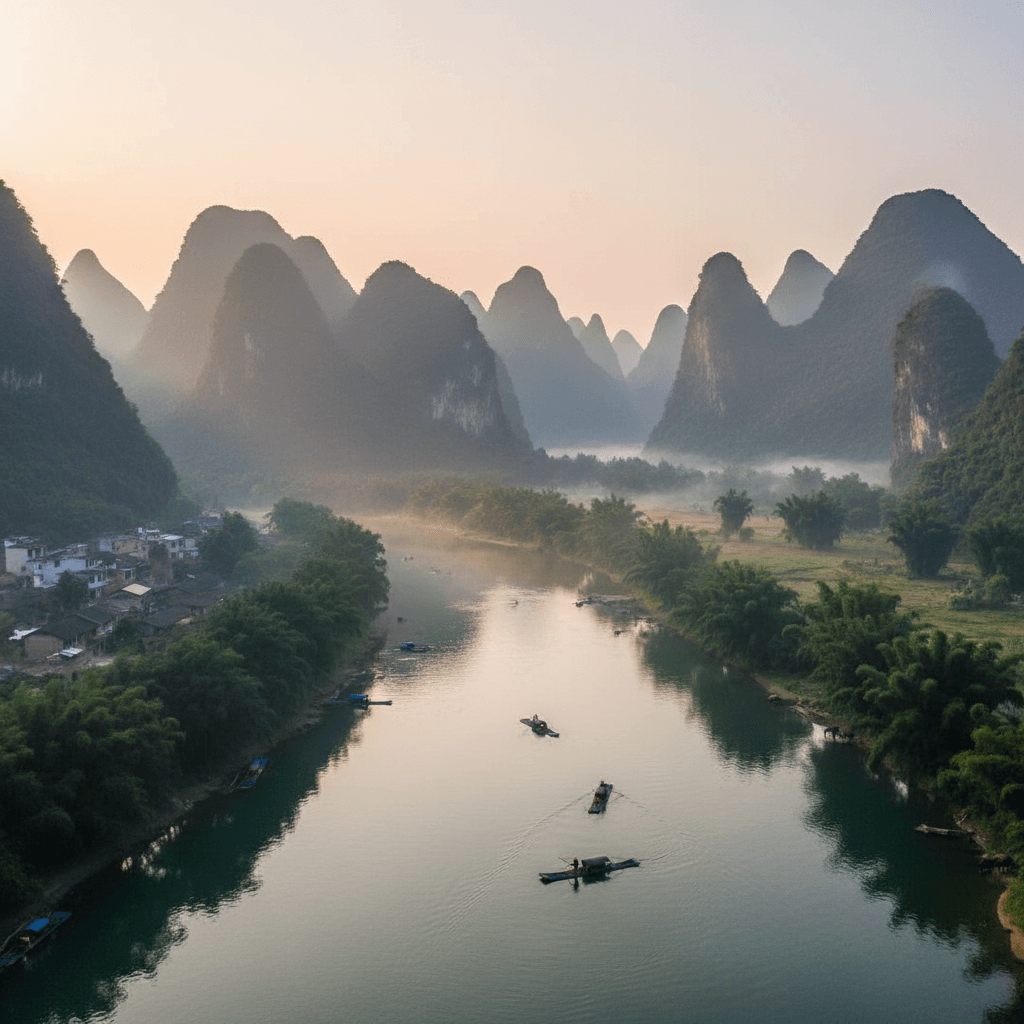 漓江与阳朔山水